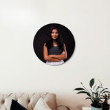 Round Acrylic Photo Frame